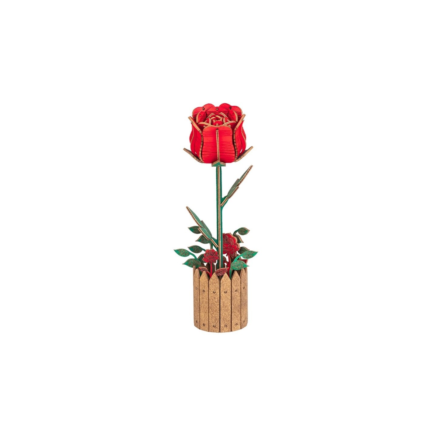 KIT MONTAJE ROSA DE MADERA 80 PIEZAS EWA 59500452