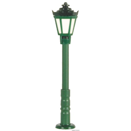 FAROLA CLASICA VERDE 3,3cm LED BLANCO CÁLIDO VIESSMANN ESCALA N