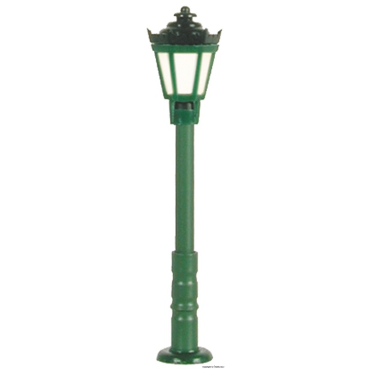 FAROLA CLASICA VERDE 3,3cm LED BLANCO CÁLIDO VIESSMANN ESCALA N