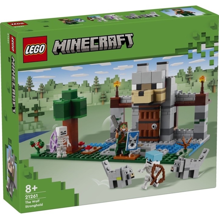 CASTILLO LA FORTALEZA - LOBO MINECRAFT LEGO 21261