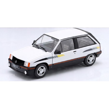 OPEL CORSA A SR BLANCO 1985 WHITTE BOX 124239 ESCALA 1/24
