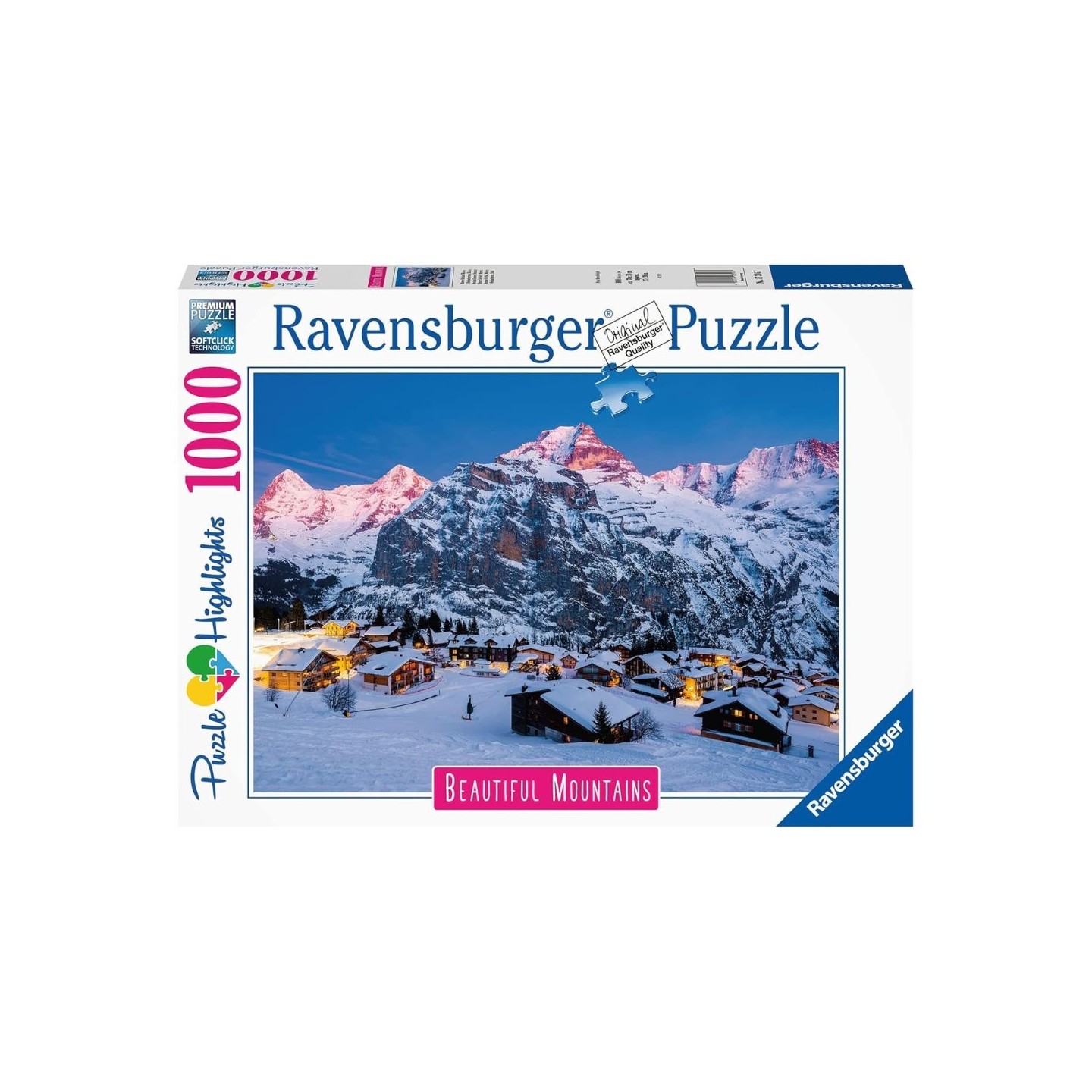 MONTAÑAS SUIZAS PUZLE 1000 RAVENSBURGUER 002543