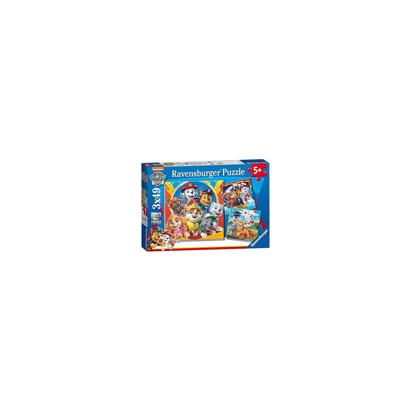 PAW PATROL PUZLE 3X49 RAVENSBURGUER 05048