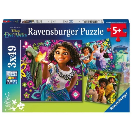 ENCANTO DISNEY 3X49 PUZLE RAVENSBURGUER 05657