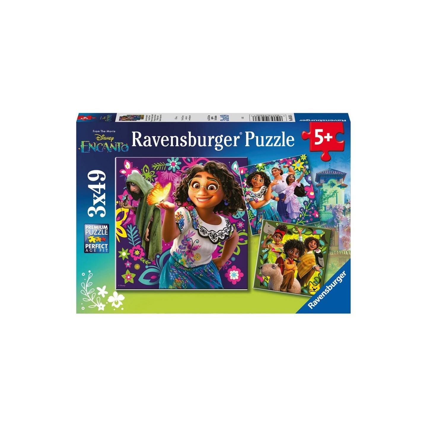 ENCANTO DISNEY 3X49 PUZLE RAVENSBURGUER 05657