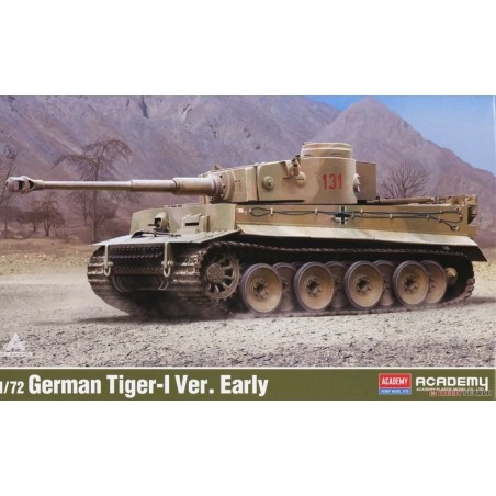 TIGER 1 ALEMAN EARLY VERSION ACADEMY 13422 ESCALA 1/72