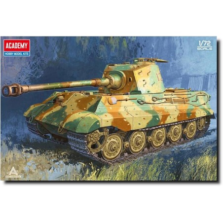 KING TIGER ALEMÁN ACADEMY 13423 ESCALA 1/72
