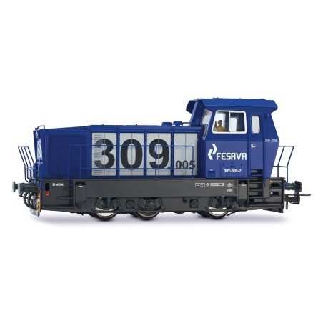 LOCOMOTORA DIESEL 309 FESAVA" DIGITAL ELECTROTREN HE2028D ESCALA H0"