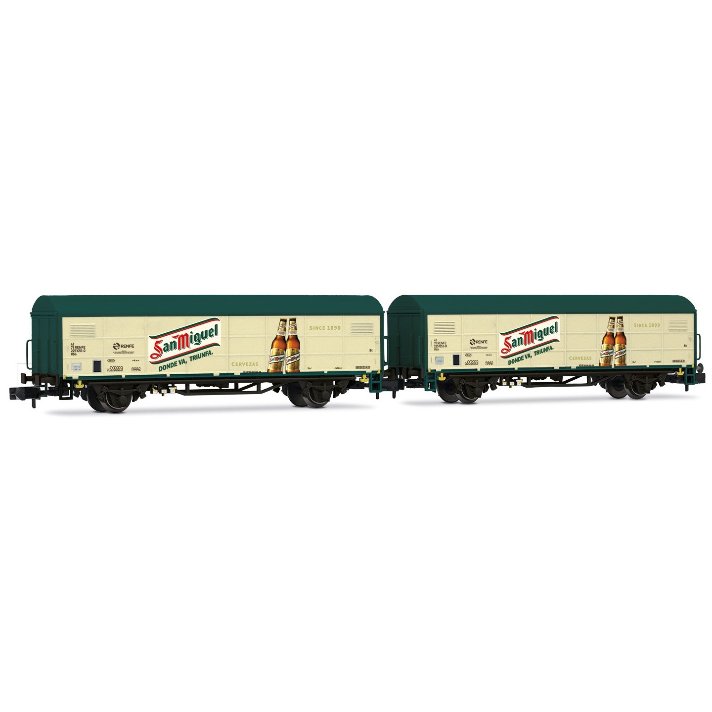 SET 2 COCHES JDP SAN MIGUEL" RENFE ARNOLD HN6704 ESCALA N"
