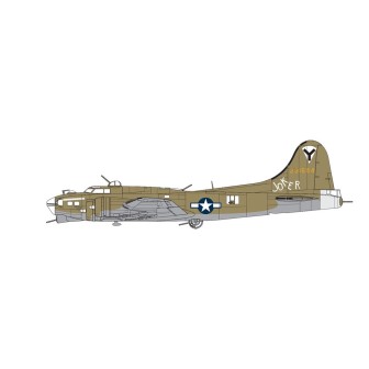 BOEING B-17 G FLYING FORTRESS / Mk.III AIRFIX 08018A ESCALA 1/72
