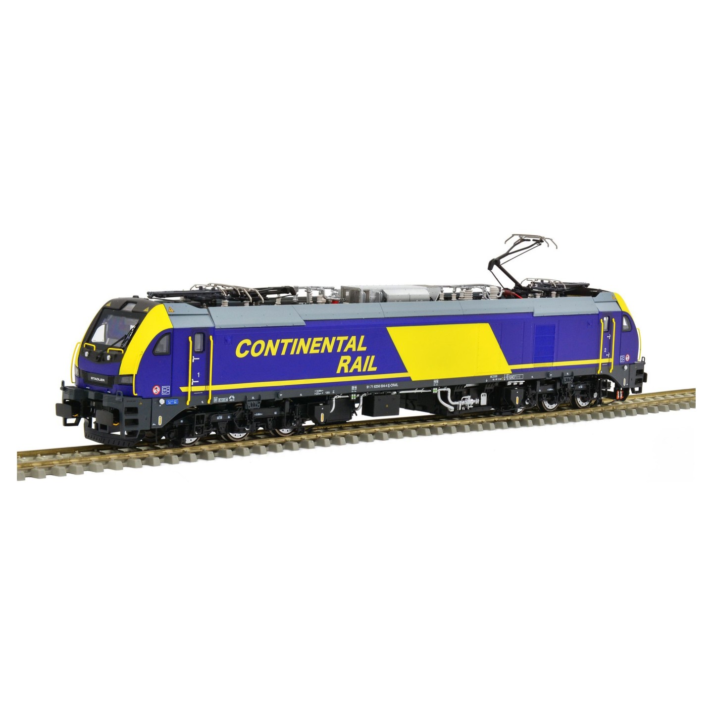 LOCOMOTORA ELÉCTRICA EURO6000 CONTINENTAL RAIL" CON SONIDO SUDEXPRESS S2560040 ESCALA H0"