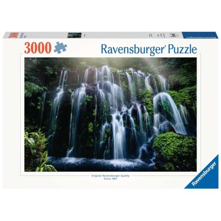 CASCADAS DE INDONESIA 3000 PIEZAS RAVENSBURGUER 17116