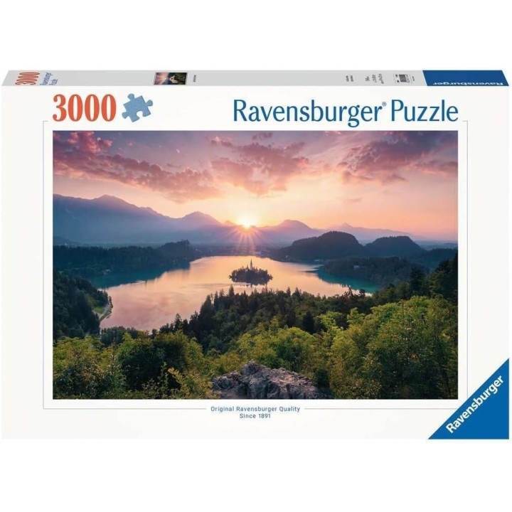 LAGO DE BLED ESLOVENIA 3000 PIEZAS RAVENSBURGUER 17445