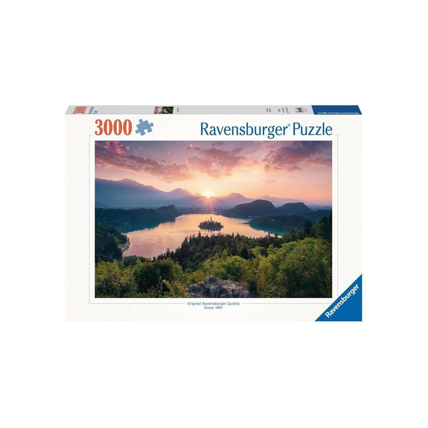 LAGO DE BLED ESLOVENIA 3000 PIEZAS RAVENSBURGUER 17445