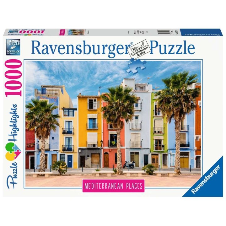 MEDITERRANEO ESPAÑA 1000 PIEZAS RAVENSBURGUER 00027