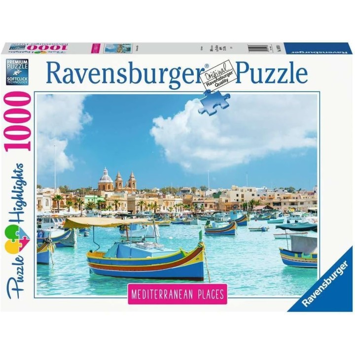 MEDITERRANEO MALTA 1000 PIEZAS RAVENSBURGUER 00028