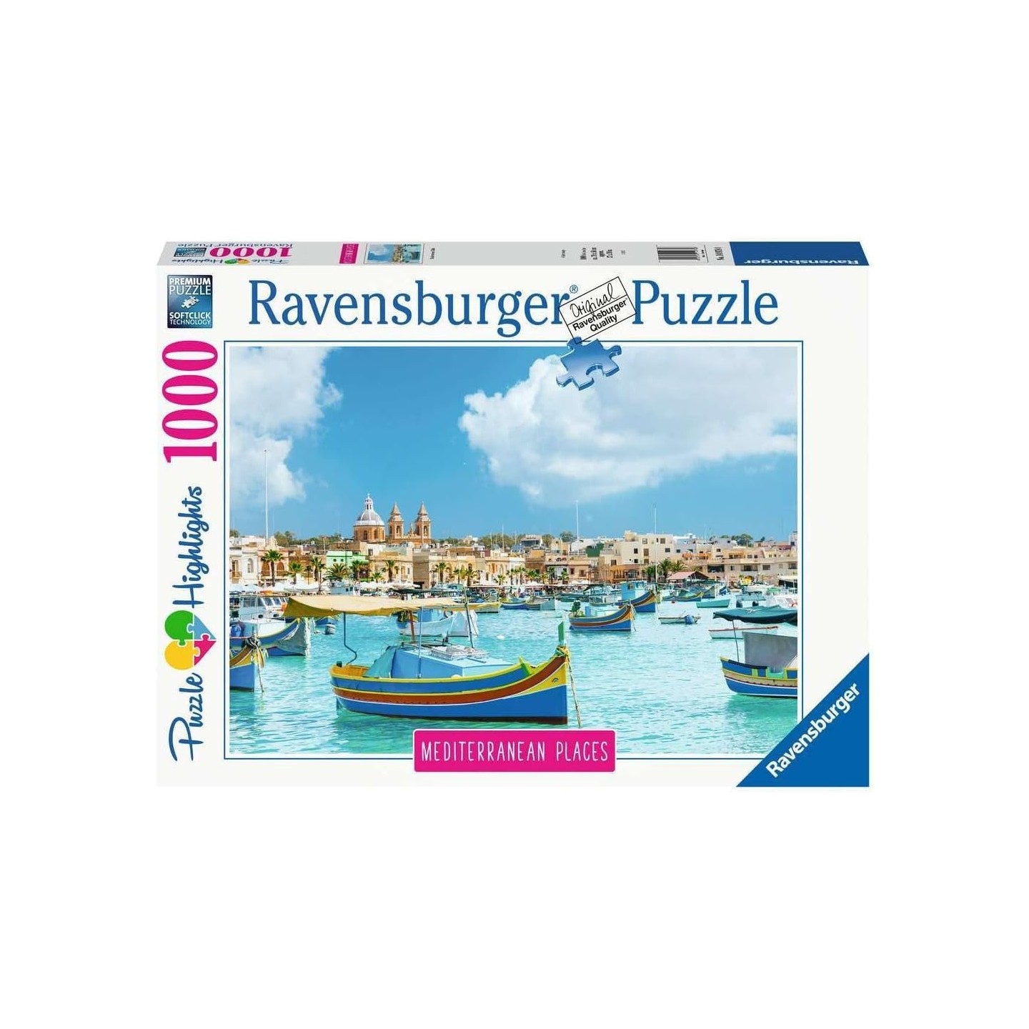 MEDITERRANEO MALTA 1000 PIEZAS RAVENSBURGUER 00028