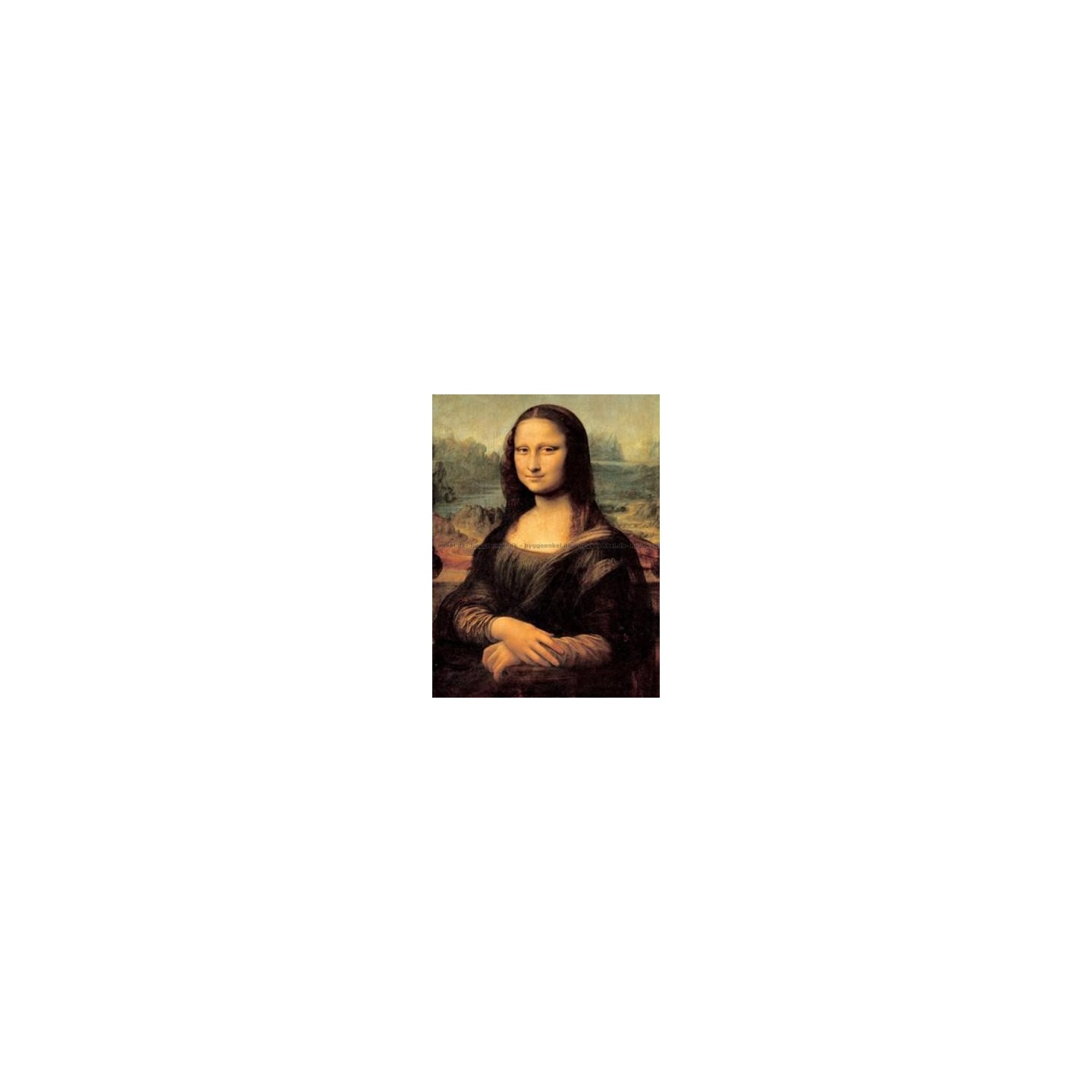 GIOCONDA DA VINCI 1000 PIEZAS RAVENSBURGUER 00058