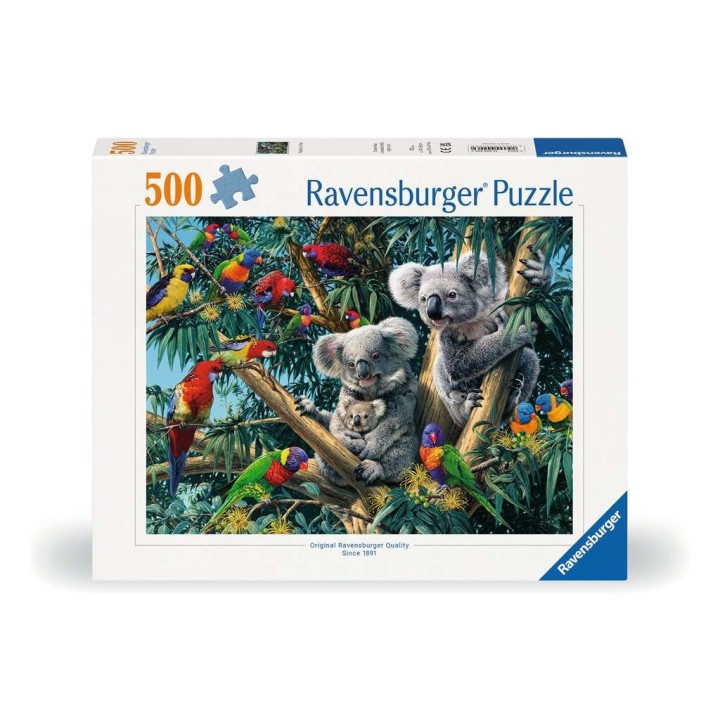 KOALAS EN EL ARBOL 500 PIEZAS RAVENSBURGUER 0206