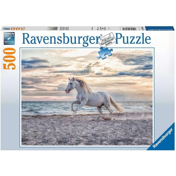 CABALLO EN LA PLAYA 500 PIEZAS RAVENSBURGUER 00222