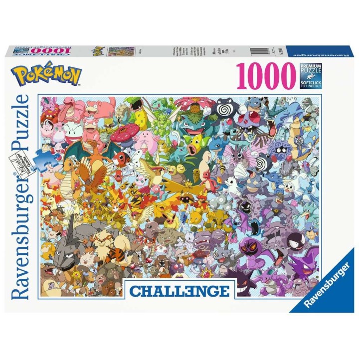 POKEMON 1000 PIEZAS RAVENSBURGUER 00460