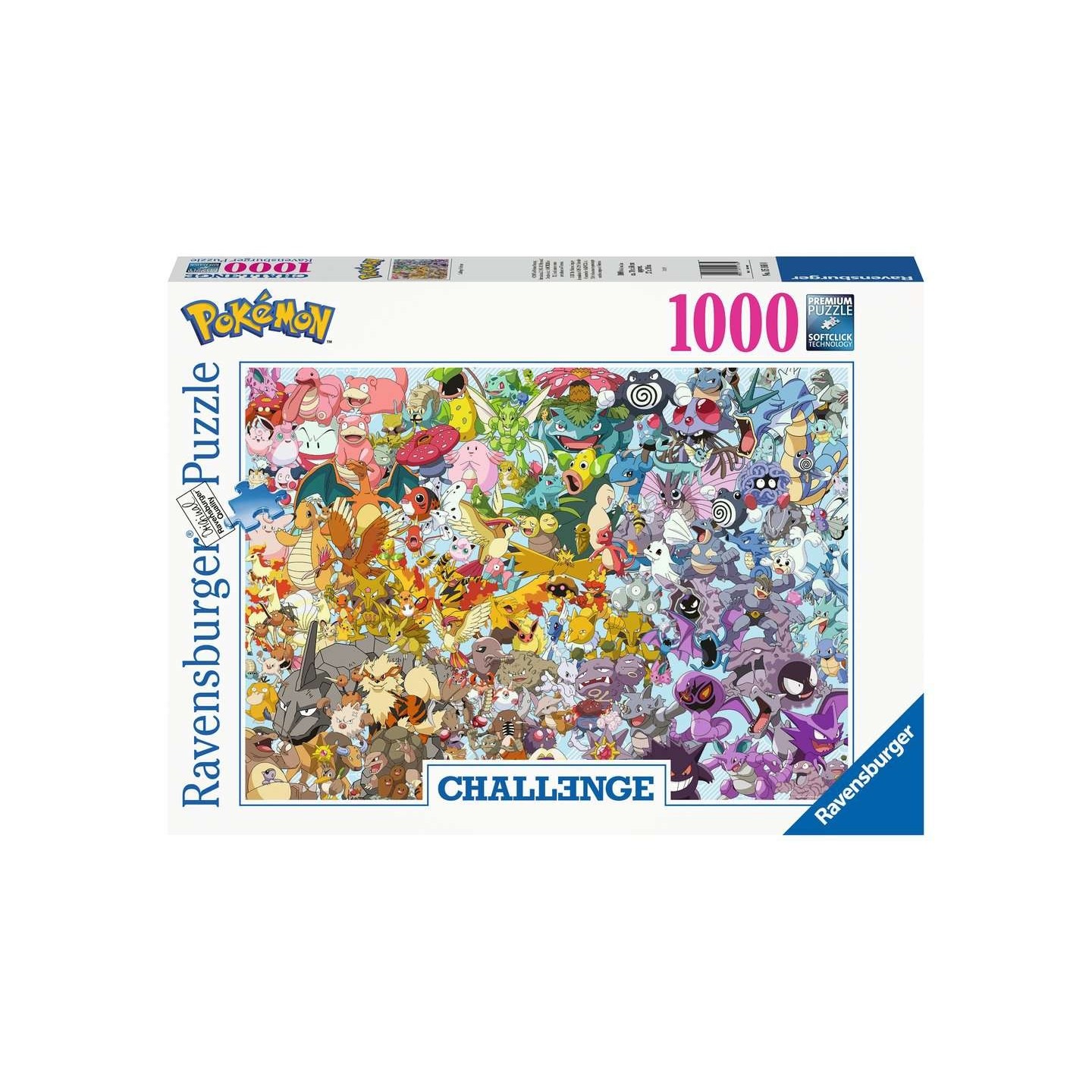 POKEMON 1000 PIEZAS RAVENSBURGUER 00460