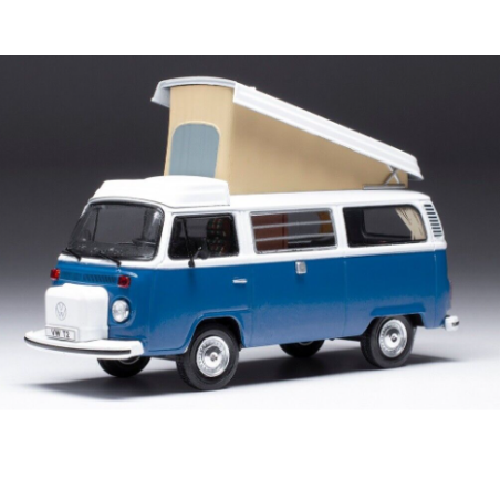 VOLKSWAGEN TRANSPORTER T2 AZUL IXO CLC502NSP ESCALA 1/43