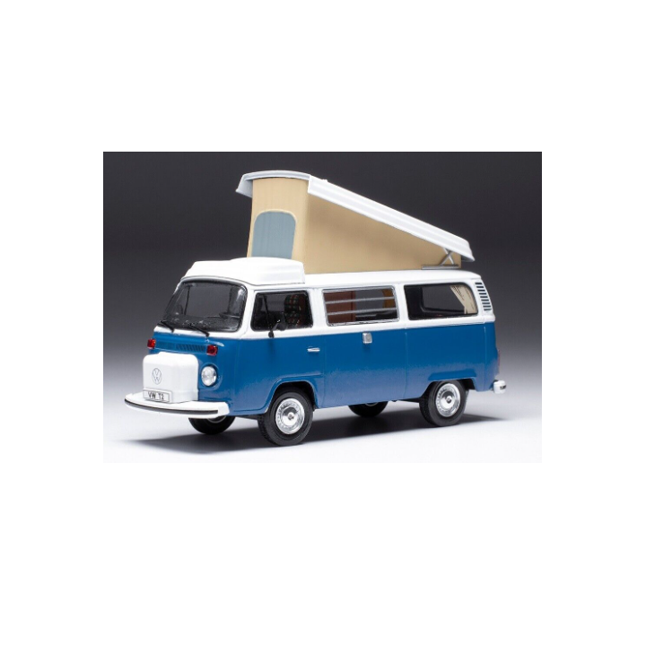 VOLKSWAGEN TRANSPORTER T2 AZUL IXO CLC502NSP ESCALA 1/43