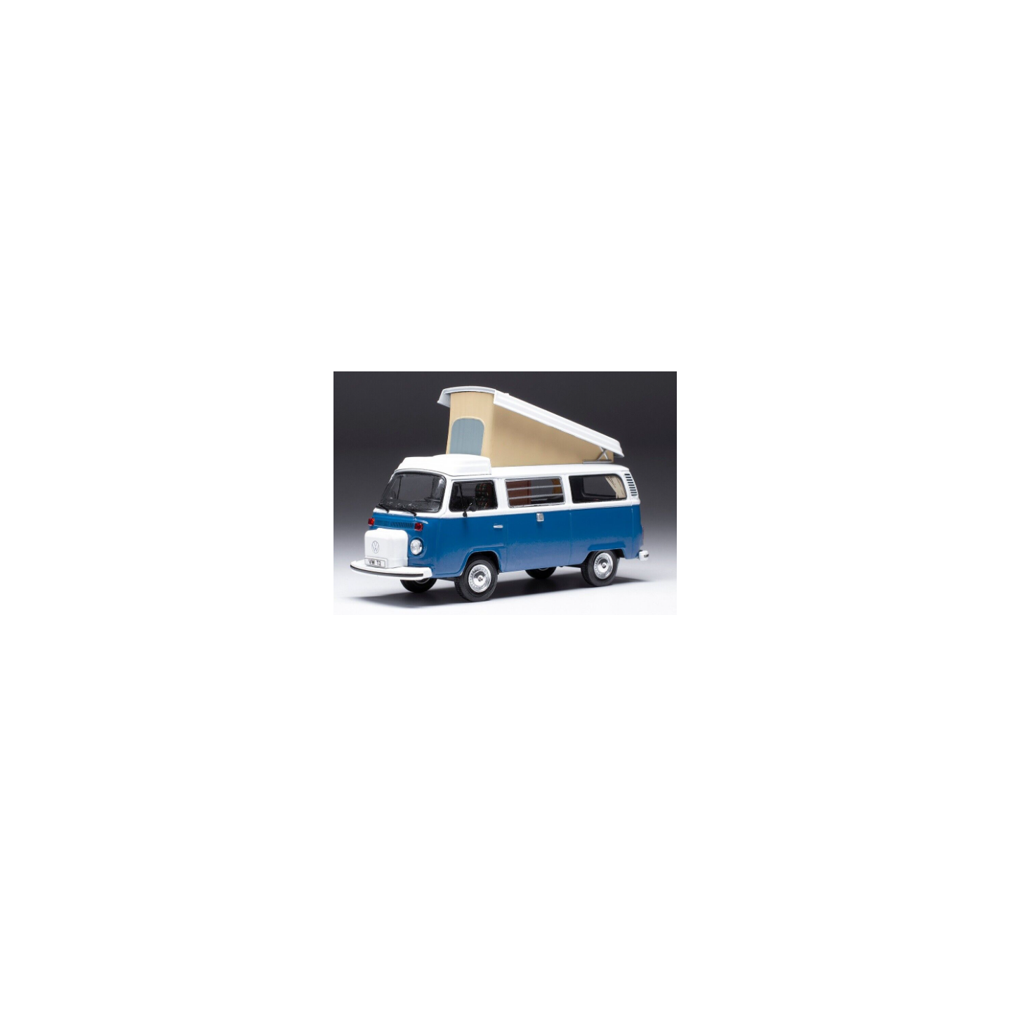 VOLKSWAGEN TRANSPORTER T2 AZUL IXO CLC502NSP ESCALA 1/43