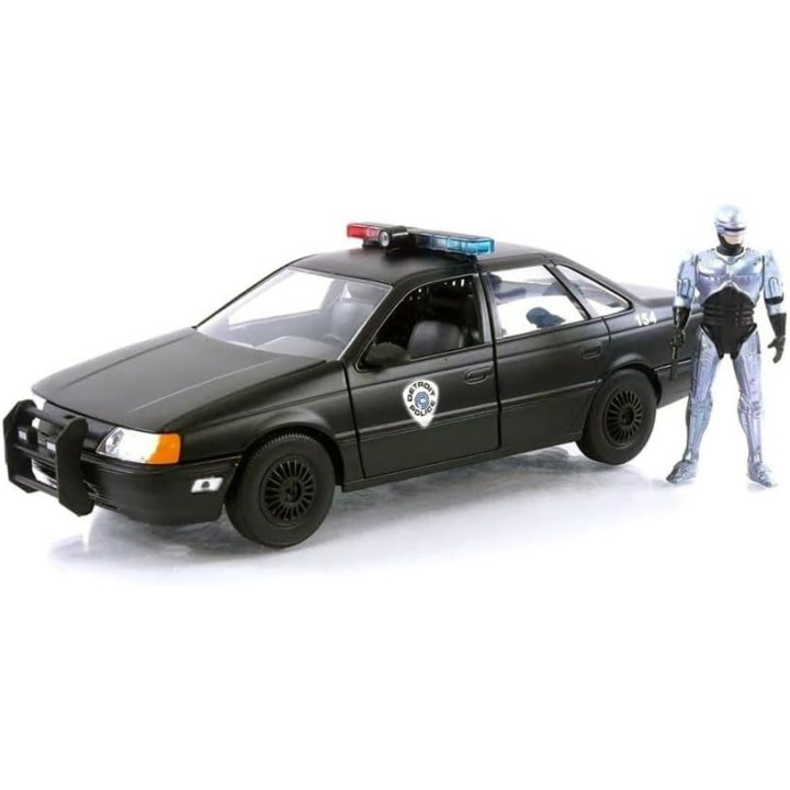 FORD TAURUS ROBOCOB + FIGURA PELÍCULA JADA TOYS 33743 ESCALA 1/24