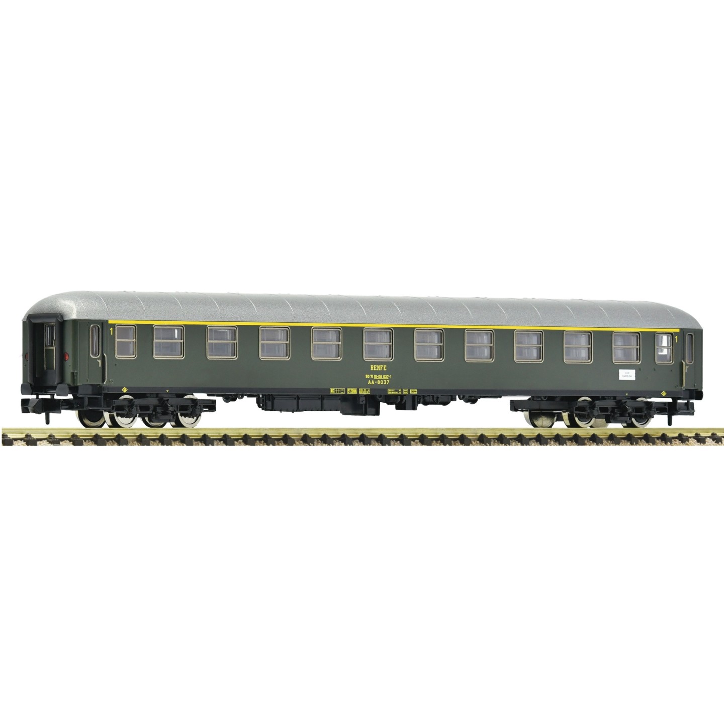 COCHE 1ª CLASE TREN EXPRESO" RENFE FLEISCHMANN 863901 ESCALA N"