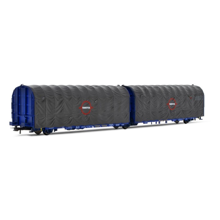 VAGON CUBIRTO TIPO LAILS TRANSFESA ELECTROTREN HE6062 ESCALA H0
