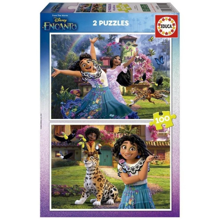 ENCANTO DISNEY 2X100 PIEZAS EDUCA 19201