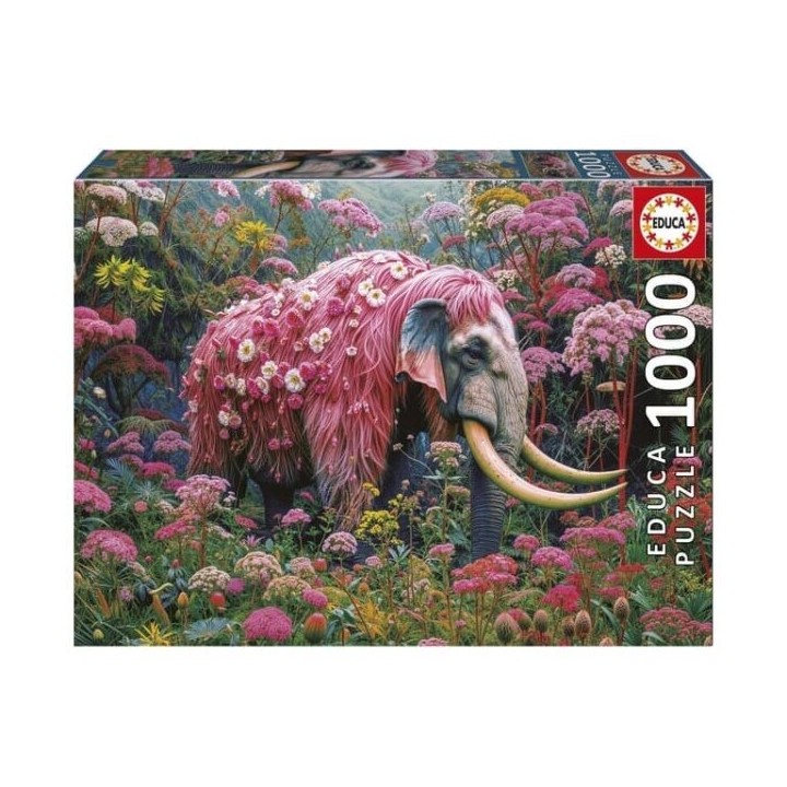 ELEFANTE FLORAL 1000 PIEZAS EDUCA 20229