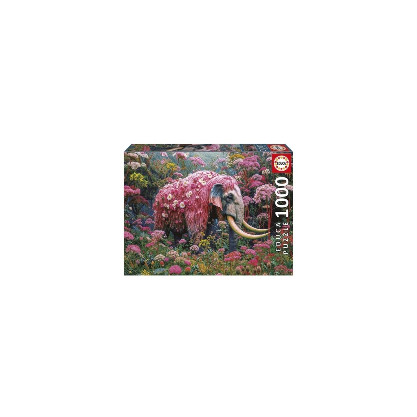 ELEFANTE FLORAL 1000 PIEZAS EDUCA 20229