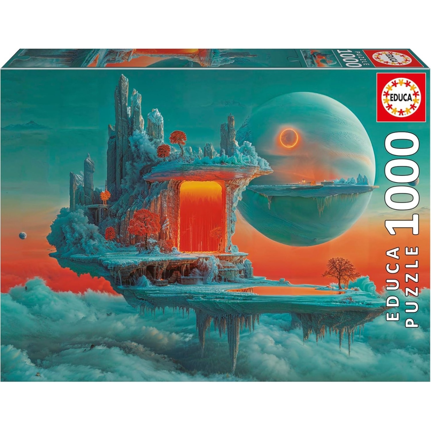 PLANETA DE FUEGO Y HIELO 1000 PIEZAS EDUCA 20237