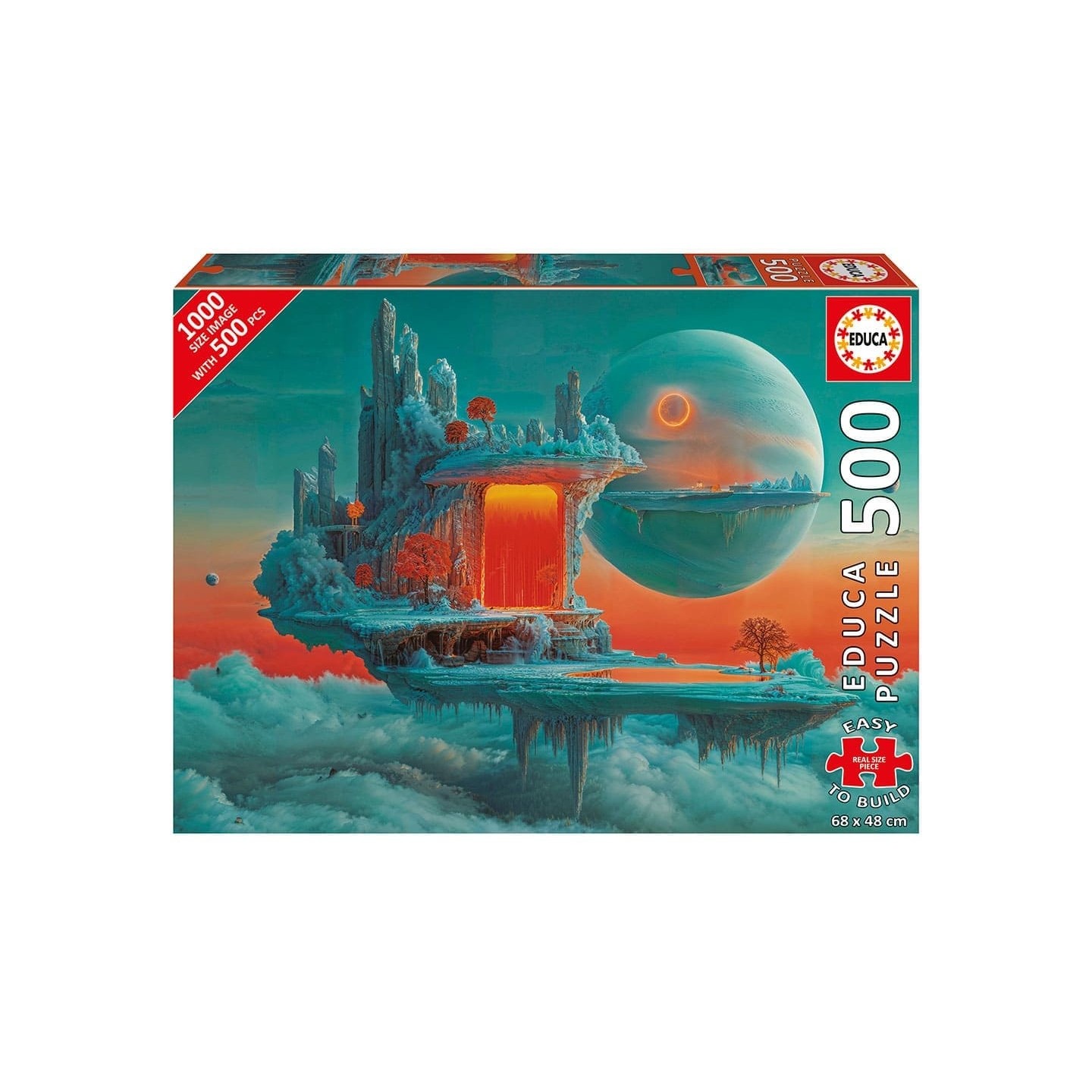 PLANETA DE FUEGO Y HIELO 500 PIEZAS EDUCA 20236