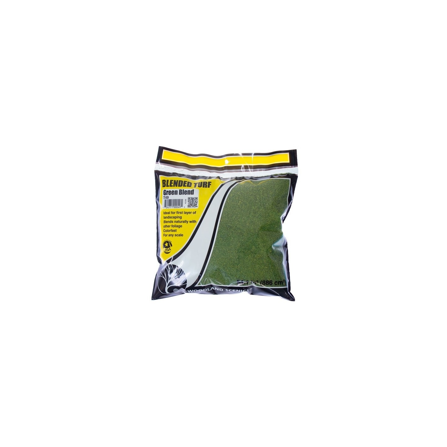 CESPED FINO MEZCLA DE VERDES WOODLAND SCEENICS T49