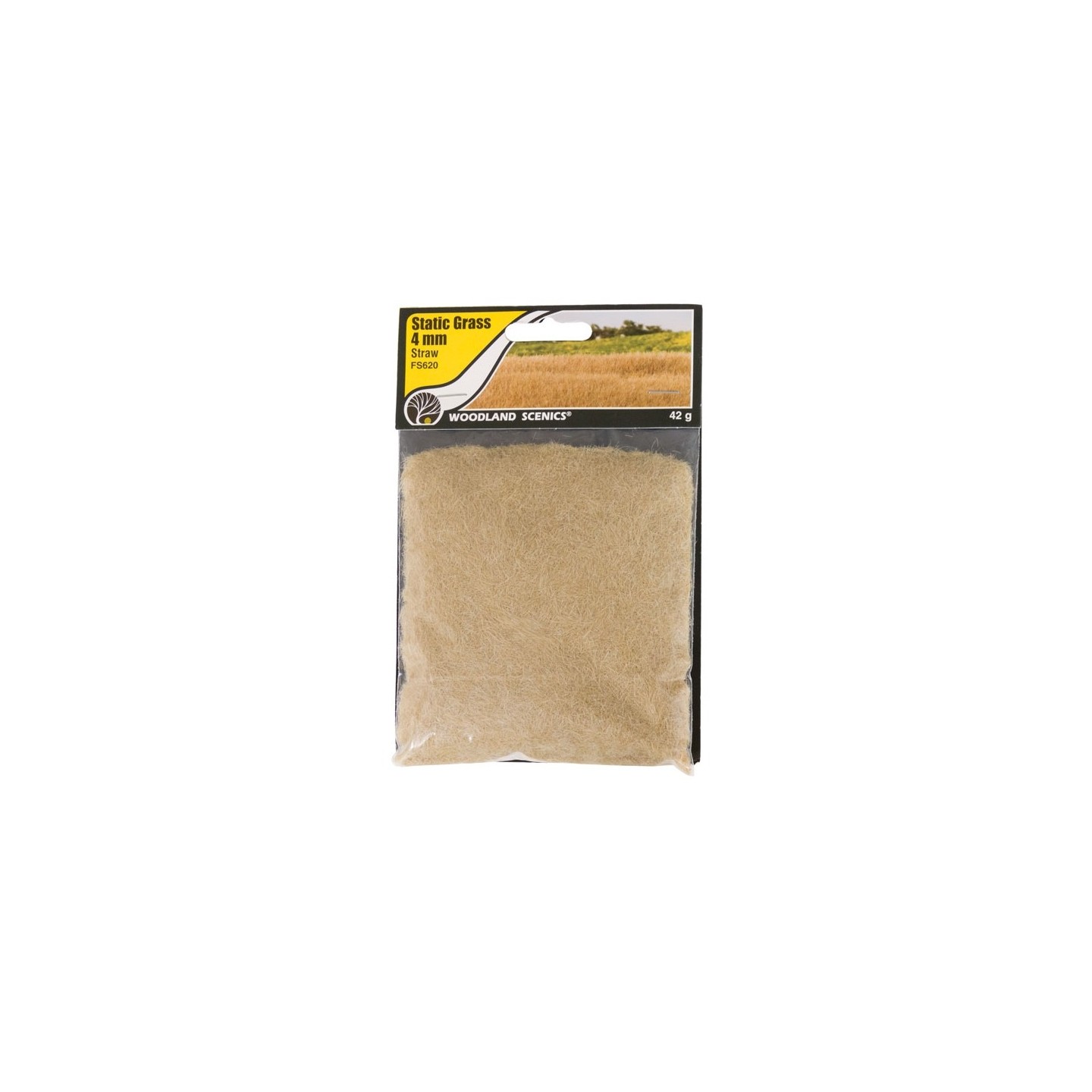 CESPED ELECTROESTÁTICO 4 mm HIERBA SECA WOODLAND SCEENICS FS620