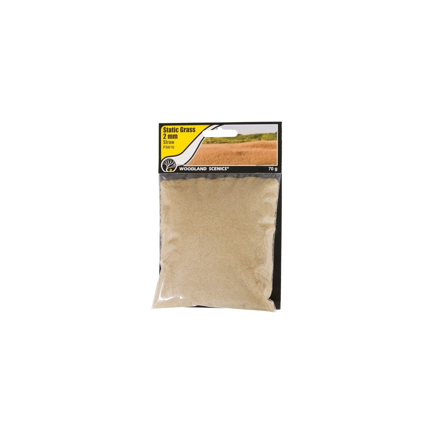 CESPED ELECTROESTÁTICO 2 mm HIERBA SECA WOODLAND SCEENICS FS616