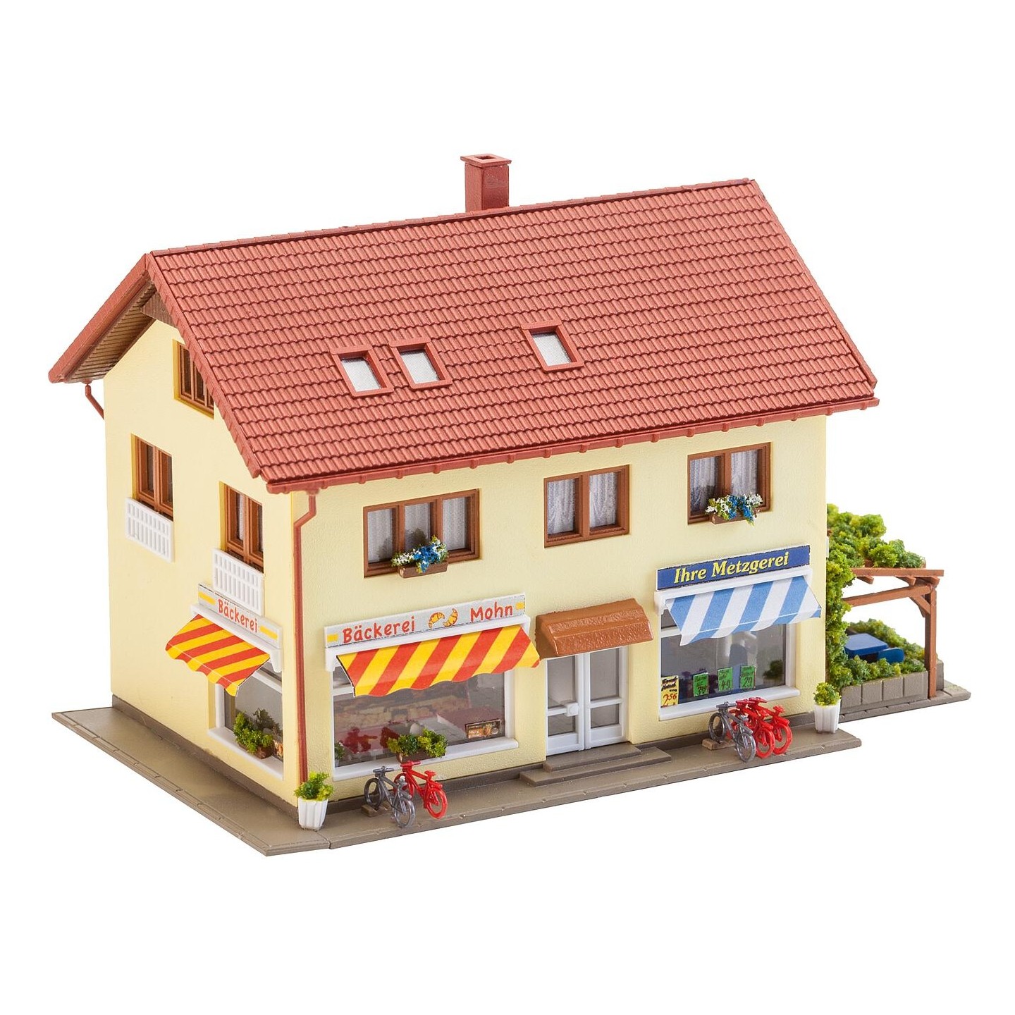 CASA CON COMERCIO DE CARNICERIA Y PANADERIA N FALLER 232336 ESCALA N