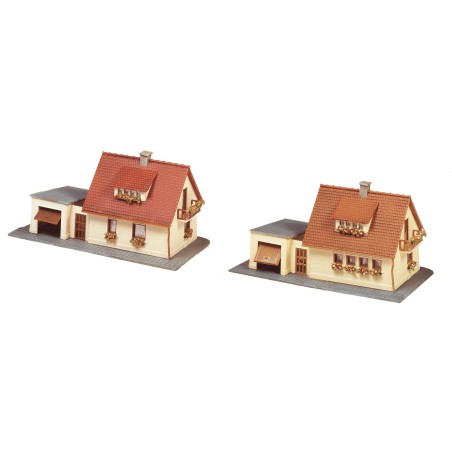 2 CASAS UNIFAMLIARES ON GARAJE N FALLER 232226 ESCALA N