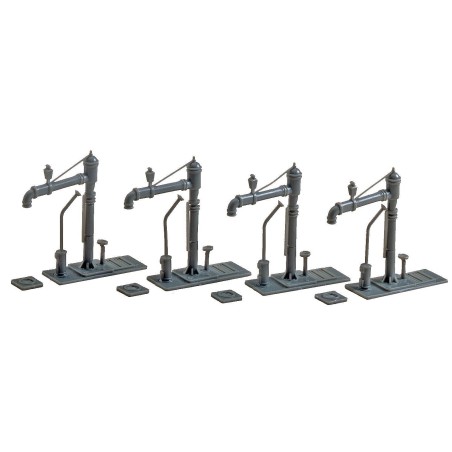 4 GRUAS DE AGUA FALLER 222139 ESCALA N