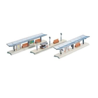 SET 3 ANDENES 16,7cm FALLER 222119 ESCALA N