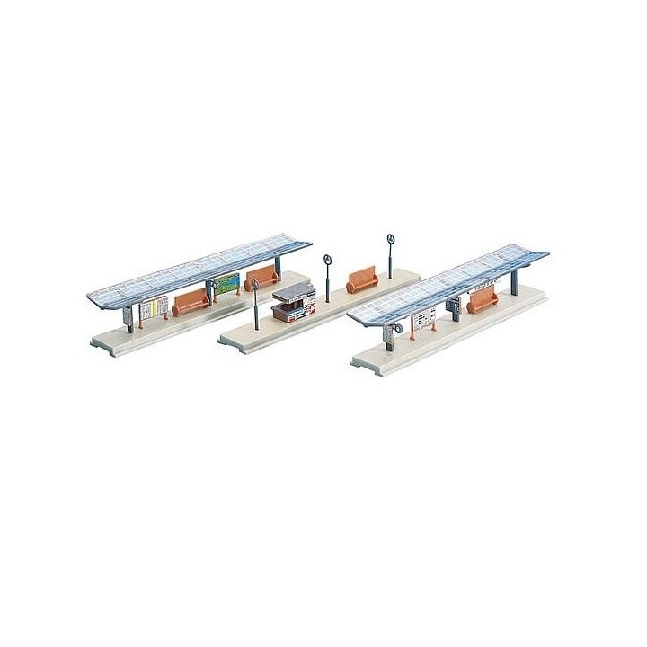 SET 3 ANDENES 16,7cm FALLER 222119 ESCALA N