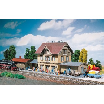 ESTACIÓN DE TREN ÉPOCA DE VAPOR FALLER 212107 ESCALA N