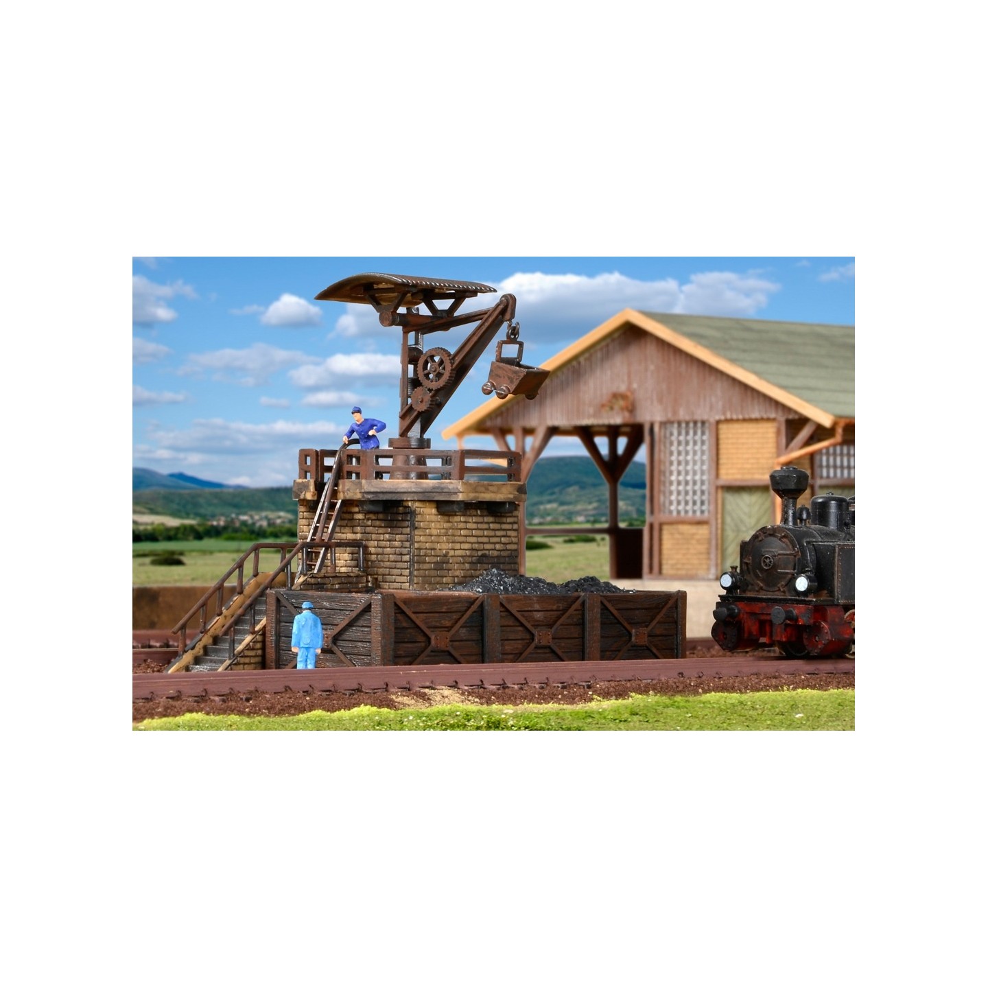 GRUA PARA CARGA DE CARBÓN VOLLMER 47549 ESCALA N