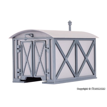 COBERTIZO PARA LOCOMOTORAS PEQUEÑAS VOLLMER 47610 ESCALA N