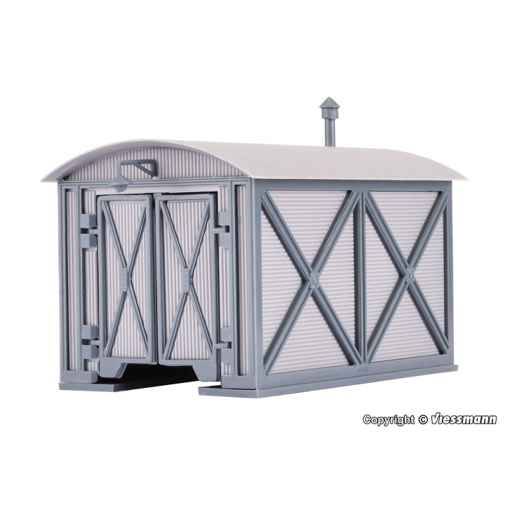 COBERTIZO PARA LOCOMOTORAS PEQUEÑAS VOLLMER 47610 ESCALA N