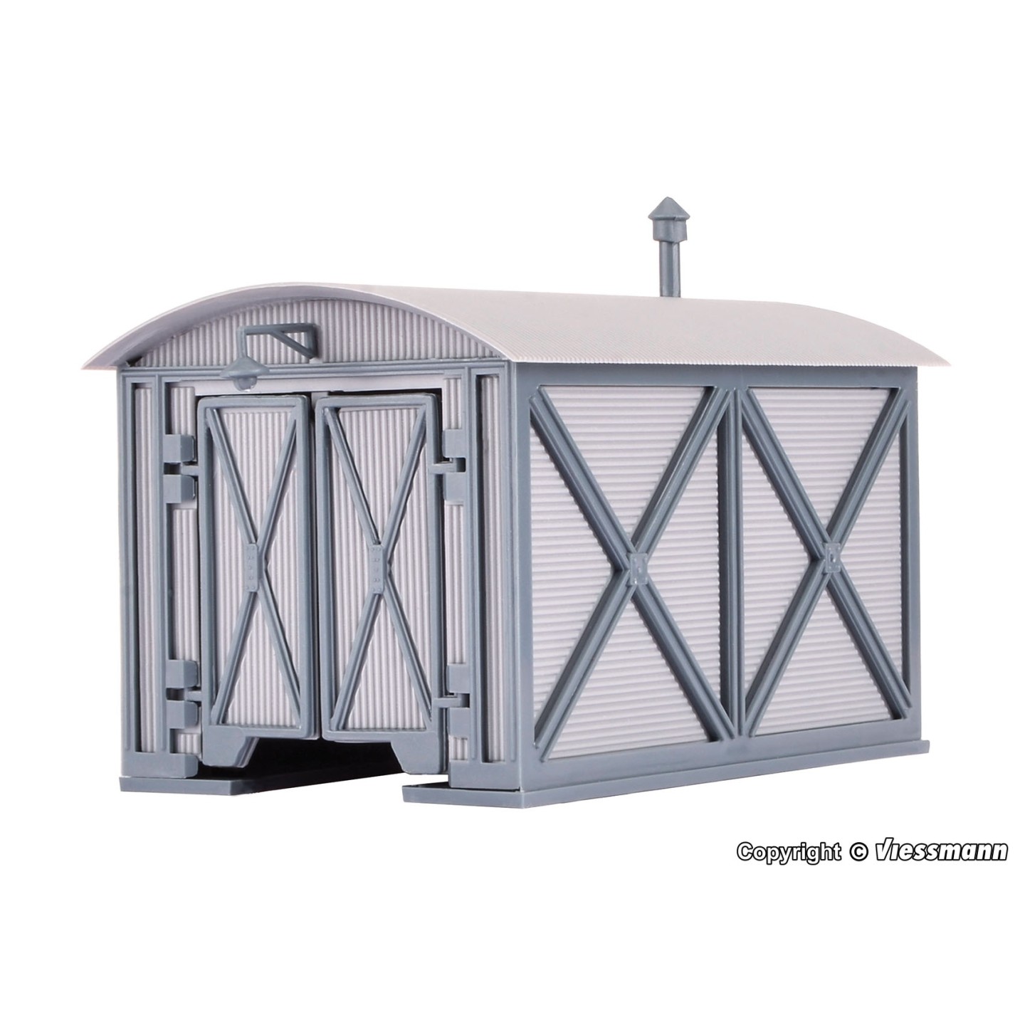 COBERTIZO PARA LOCOMOTORAS PEQUEÑAS VOLLMER 47610 ESCALA N
